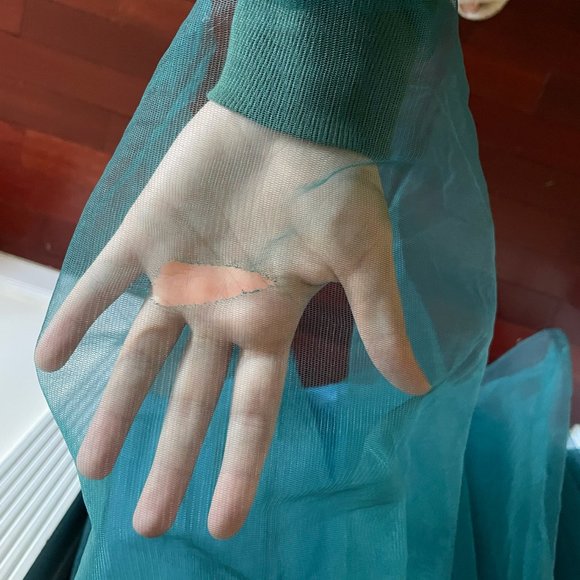 NWOT Badgley Mischka Collection Strapless Tulle Ball Gown - US 14 / XL - Picture 10 of 14